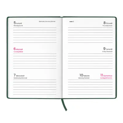 Agenda tascabile settimanale copertina rigida OPPO - Immagine 18