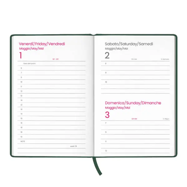 Agenda giornaliera copertina personalizzabile S/D - Immagine 18