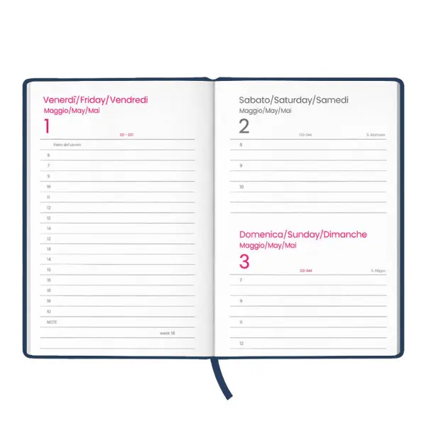 Agenda giornaliera copertina personalizzabile S/D - Immagine 15