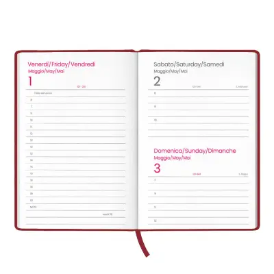 Agenda giornaliera copertina personalizzabile S/D - Immagine 6