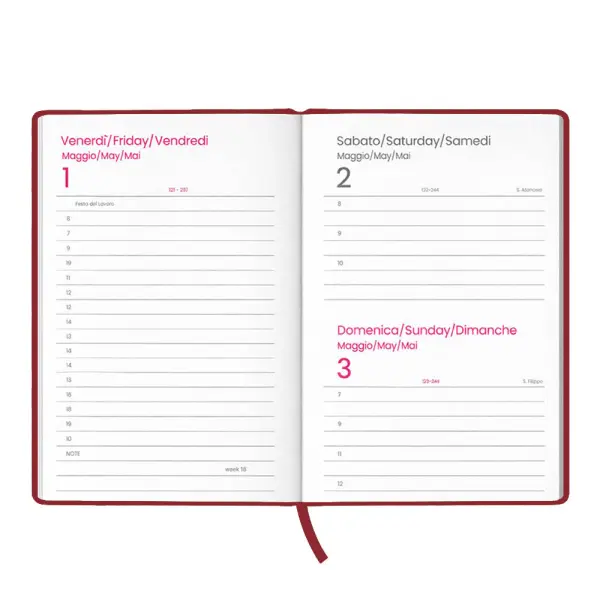Agenda giornaliera copertina personalizzabile S/D - Immagine 6