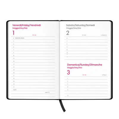 Agenda giornaliera S/D Copertina personalizzabile - Immagine 24