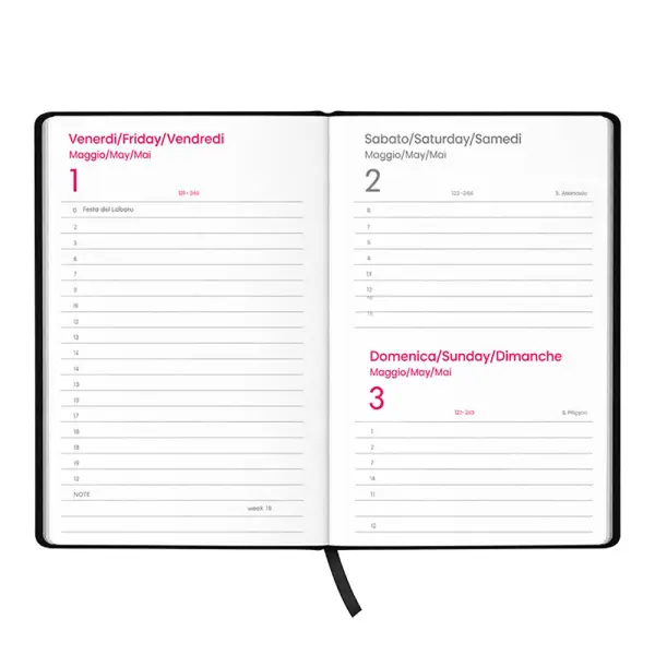Agenda giornaliera S/D Copertina personalizzabile - Immagine 24
