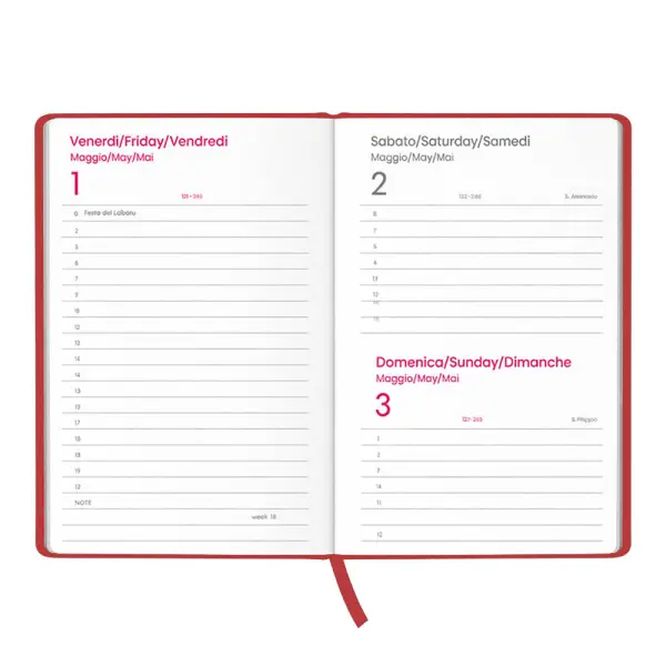 Agenda giornaliera S/D Copertina personalizzabile - Immagine 21