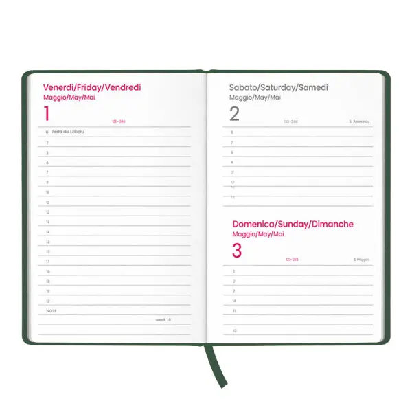 Agenda giornaliera S/D Copertina personalizzabile - Immagine 18