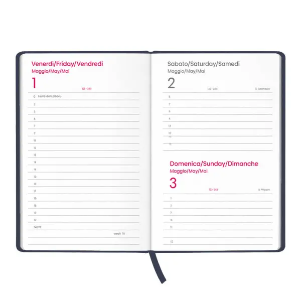 Agenda giornaliera S/D Copertina personalizzabile - Immagine 15