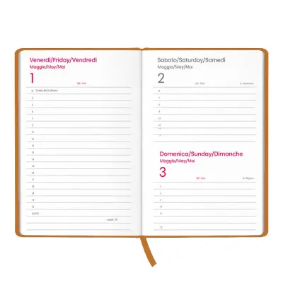 Agenda giornaliera S/D Copertina personalizzabile - Immagine 12