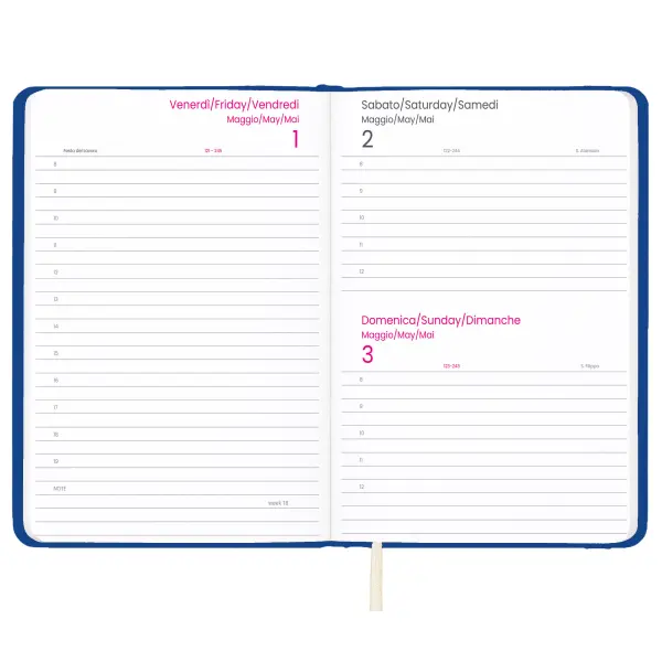 Agenda giornaliera S/D Copertina personalizzabile - Immagine 9
