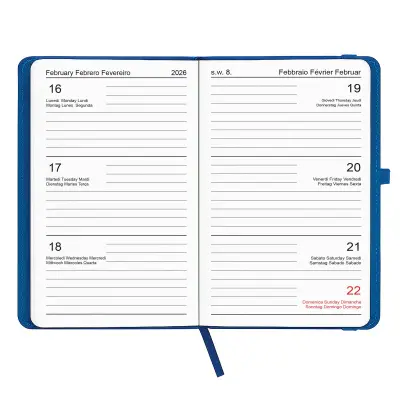 Agenda tascabile settimanale copertina rigida termovirante - Immagine 2