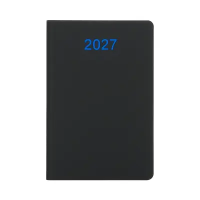 Agenda giornaliera copertina soft PU con bordo pagine colorato ARTHUR - Immagine 2