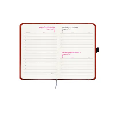 Agenda giornaliera copertina rigida in PET riciclato - Immagine 9