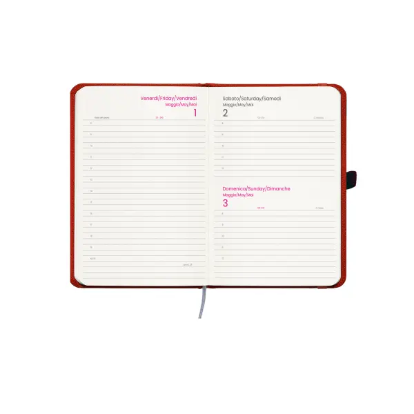 Agenda giornaliera copertina rigida in PET riciclato - Immagine 9