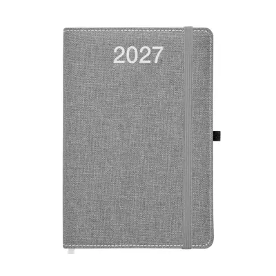 Agenda settimanale copertina rigida con effetto mélange - Immagine 1