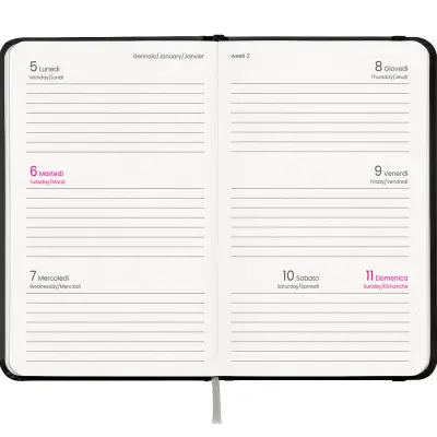 Agenda tascabile settimanale copertina cartoncino laminato - Immagine 17