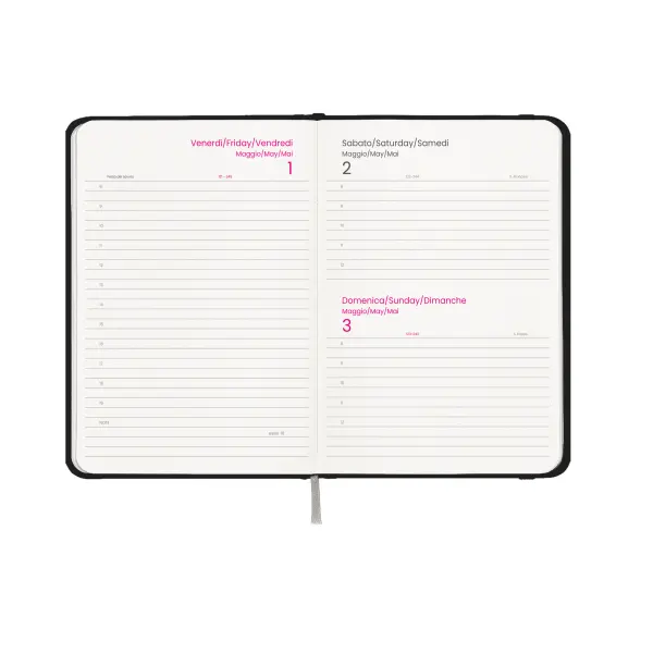 Agenda giornaliera copertina in cartoncino laminato rigida - Immagine 17