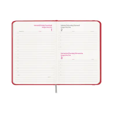 Agenda giornaliera copertina in cartoncino laminato rigida - Immagine 14