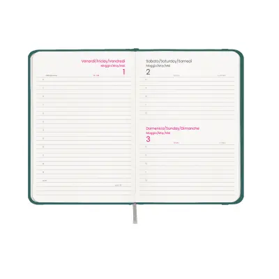 Agenda giornaliera copertina in cartoncino laminato rigida - Immagine 11