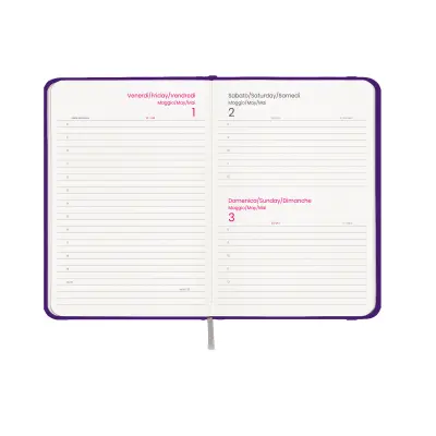 Agenda giornaliera copertina in cartoncino laminato rigida - Immagine 8