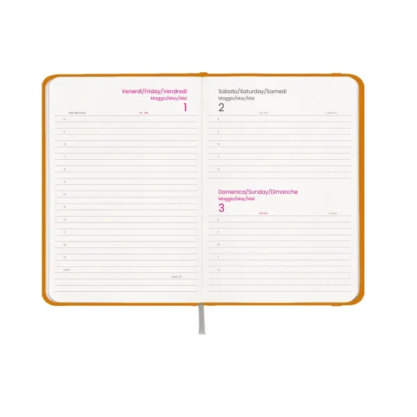 Agenda giornaliera copertina in cartoncino laminato rigida - Immagine 5