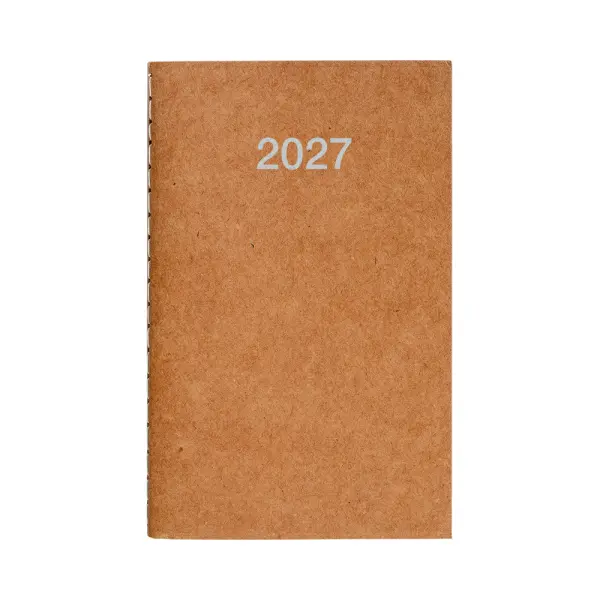 Agenda tascabile settimanale copertina flessibile 16x5,5 cm - Immagine 1