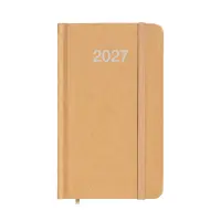 Agenda tascabile settimanale copertina rigida in cartoncino