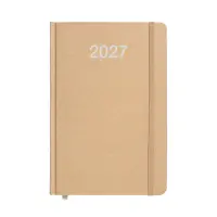 Agenda settimanale con copertina rigida in cartoncino