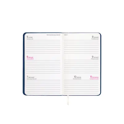 Agenda tascabile settimanale copertina in PU flessibile - Immagine 11