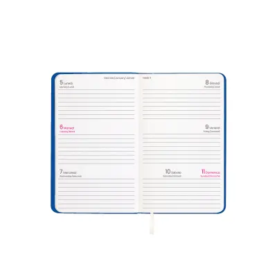 Agenda tascabile settimanale copertina in PU flessibile - Immagine 5