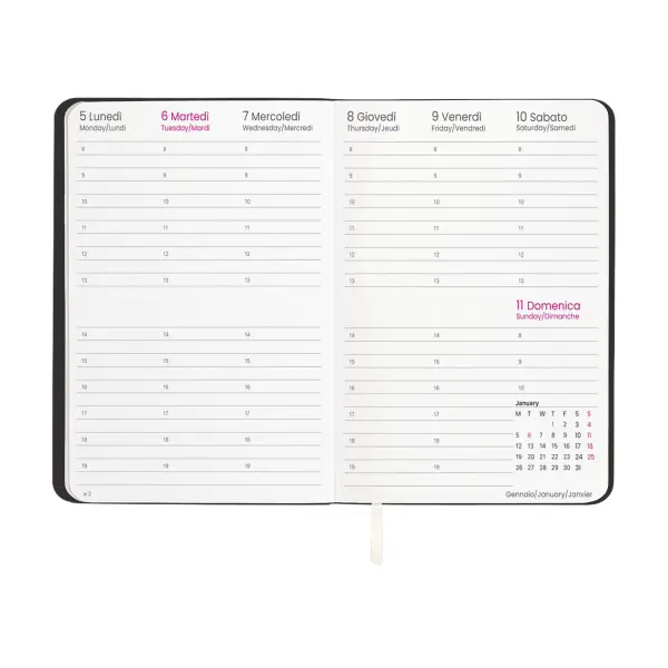 Agenda settimanale copertina flessibile in PU - Immagine 20