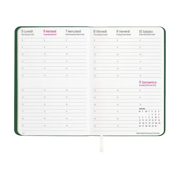 Agenda settimanale copertina flessibile in PU - Immagine 14