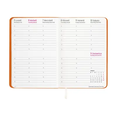 Agenda settimanale copertina flessibile in PU - Immagine 8