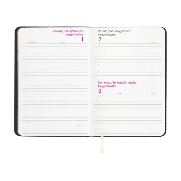 Agenda giornaliera copertina flessibile in PU termovirante - Immagine 20