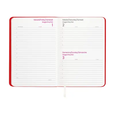 Agenda giornaliera copertina flessibile in PU termovirante - Immagine 17