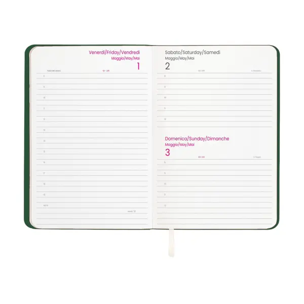 Agenda giornaliera copertina flessibile in PU termovirante - Immagine 14