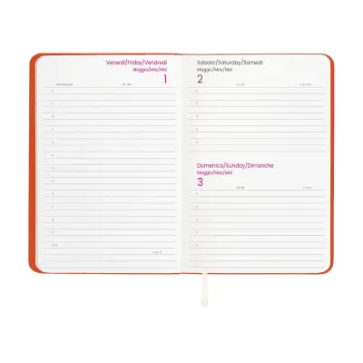 Agenda giornaliera copertina flessibile in PU termovirante - Immagine 8