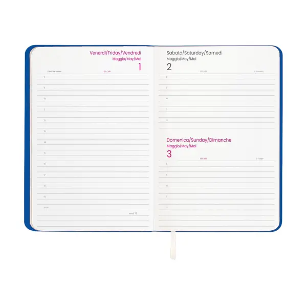 Agenda giornaliera copertina flessibile in PU termovirante - Immagine 5