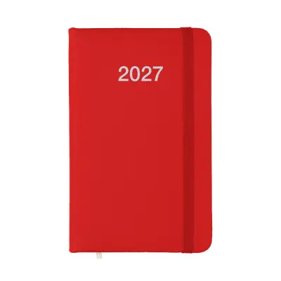 Agenda tascabile settimanale con copertina rigida in PU - Immagine 13