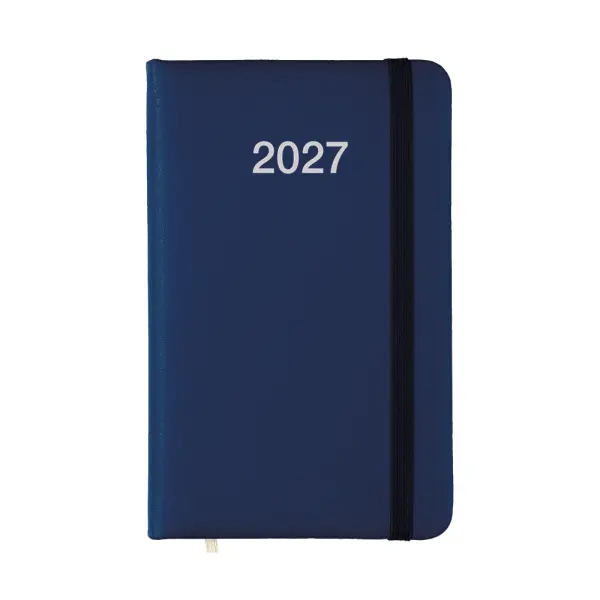 Agenda tascabile settimanale con copertina rigida in PU - Immagine 7
