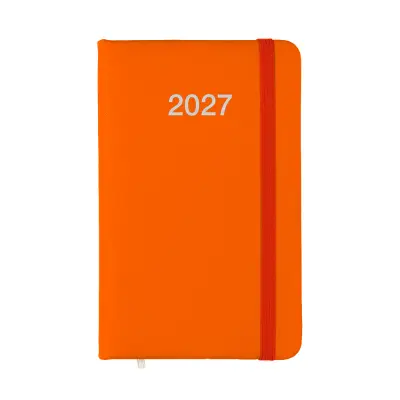 Agenda tascabile settimanale con copertina rigida in PU - Immagine 4