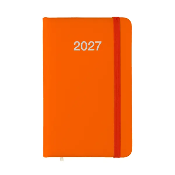 Agenda tascabile settimanale con copertina rigida in PU - Immagine 4