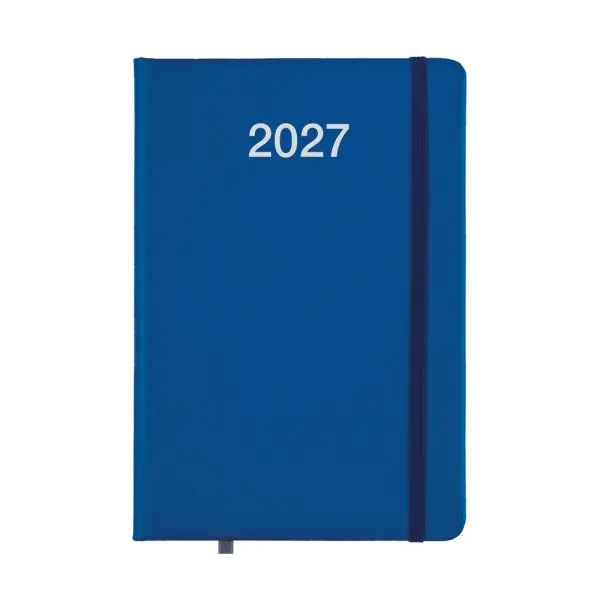 Agenda settimanale con copertina rigida in PU - Immagine 1