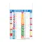Calendario da muro mensile multicolore su carta patinata - Anteprima 1