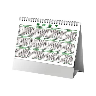 Calendario da tavolo mensile bicolore 13 fogli - Immagine 6
