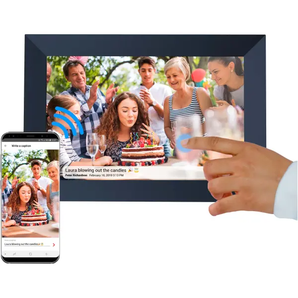 Cornice per foto digitali Wi-Fi Prixton Prado Frameo - Immagine 10
