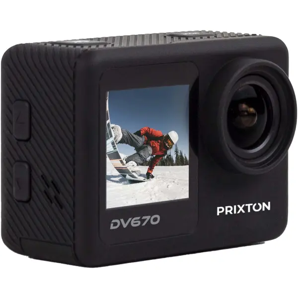 Action camera a doppio schermo da 4K Prixton DV670 - Immagine 3
