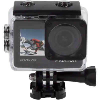 Action camera a doppio schermo da 4K Prixton DV670 - Immagine 2