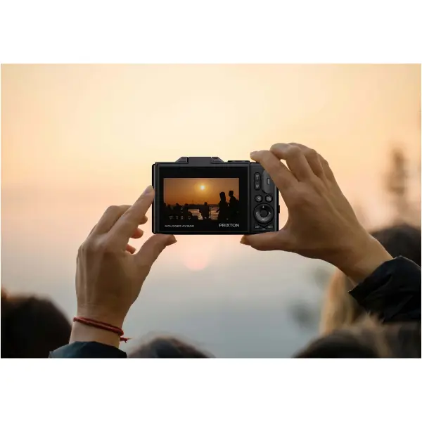 Fotocamera digitale 4K PRI XPLORER personalizzabile con schermo IPS 3" - Immagine 2