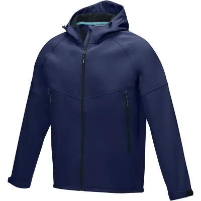 Giacca softshell uomo COLTAN in tessuto riciclato personalizzato GRS - Immagine 4
