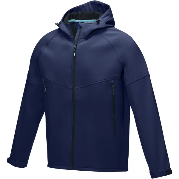 Giacca softshell uomo COLTAN in tessuto riciclato personalizzato GRS - Immagine 4