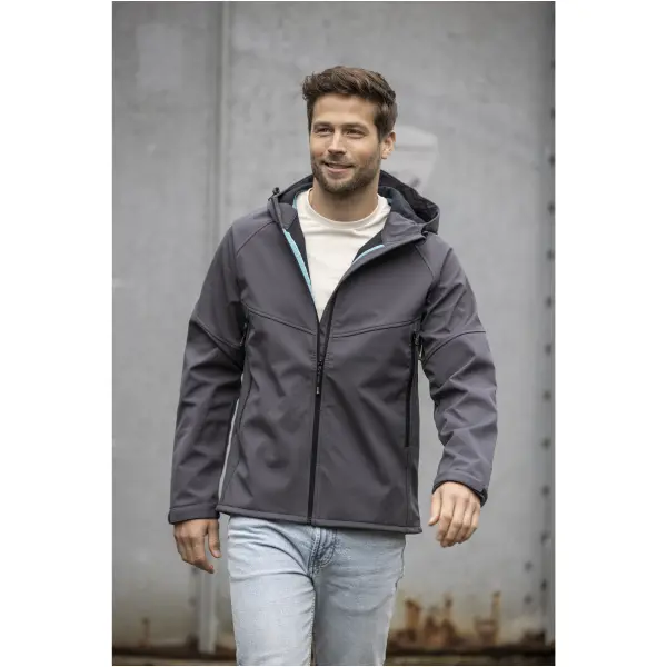 Giacca softshell uomo COLTAN in tessuto riciclato personalizzato GRS - Immagine 2